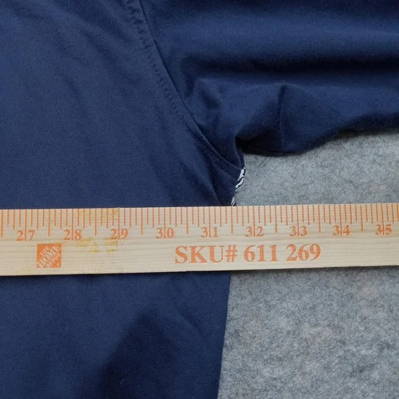 Pelle Pelle Jacket Mens 4XL Navy Blue Full Zip Track Crown Patchwork‎ PP Logo